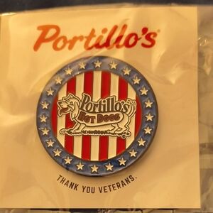 Patriotic Pin - Red, White, and Blue